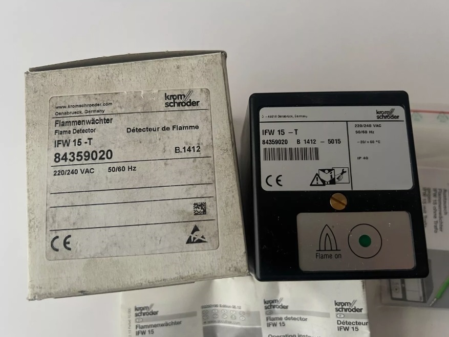 Kromschroder IFW 15-T 84359020 220/240VAC IFW15T Flammenmelder